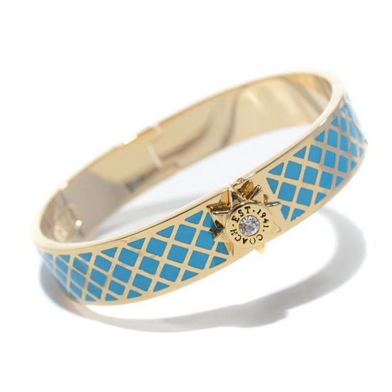 Coach Sun Logo Blue Bracelets CKP